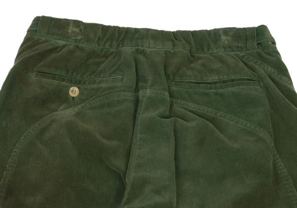 COMME des GARCONS HOMME PLUS Mottled Pants Green Size L