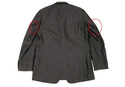 Y's for men Cotton Linen Tailored Blazer Charcoal Size 4