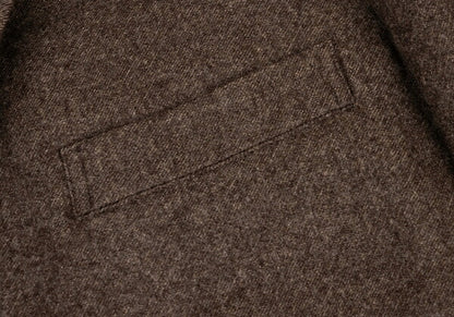 Y's for men Brushed Wool Tailored Long Jacket Size 4