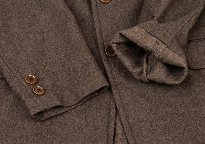 Y's for men Brushed Wool Tailored Long Jacket Size 4