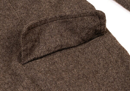 Y's for men Brushed Wool Tailored Long Jacket Size 4