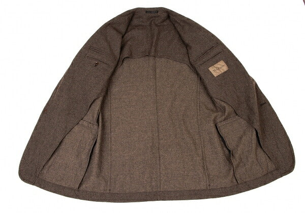 Y's for men Brushed Wool Tailored Long Jacket Size 4