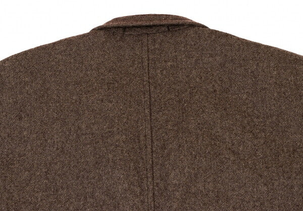Y's for men Brushed Wool Tailored Long Jacket Size 4
