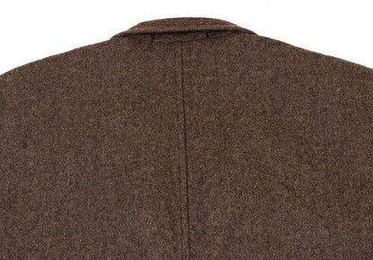 Y's for men Brushed Wool Tailored Long Jacket Size 4