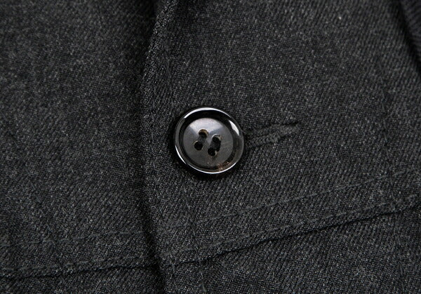 tricot COMME des GARCONS Crinkle Wool Jacket Charcoal Size M