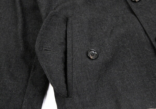 tricot COMME des GARCONS Crinkle Wool Jacket Charcoal Size M