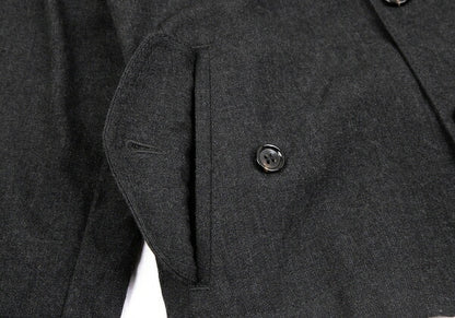 tricot COMME des GARCONS Crinkle Wool Jacket Charcoal Size M