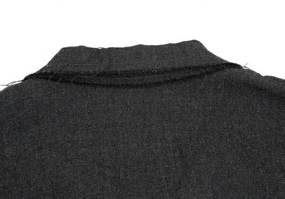 tricot COMME des GARCONS Crinkle Wool Jacket Charcoal Size M
