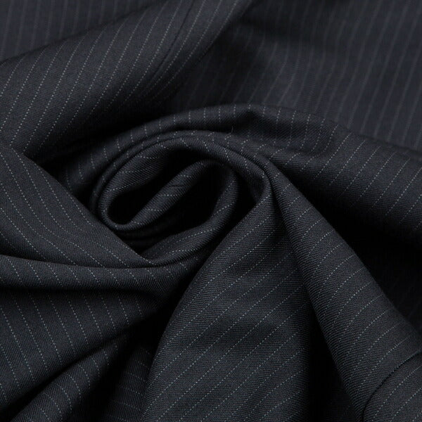 GIORGIO ARMANI Wool Silk Stripe Jacket Navy Size 50