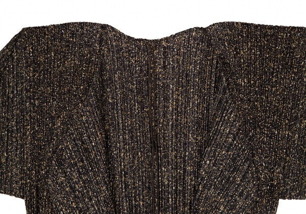 PLEATS PLEASE Marble Print Pleated Cardigan Green Size 3