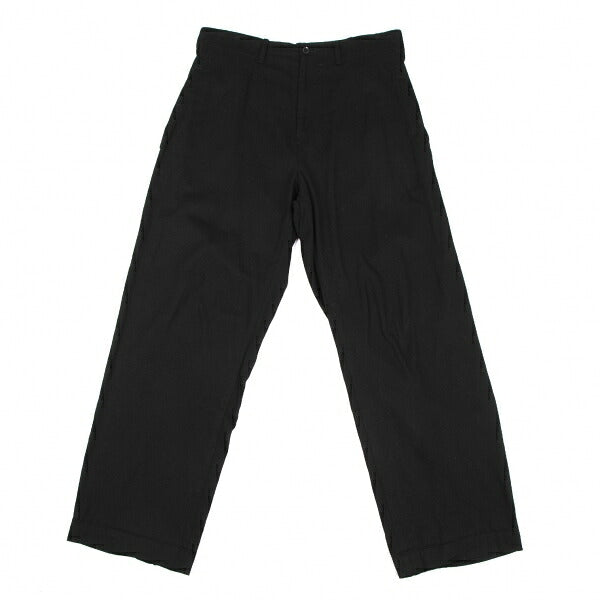 Y's Cotton Side Belt Pants Black Size 2
