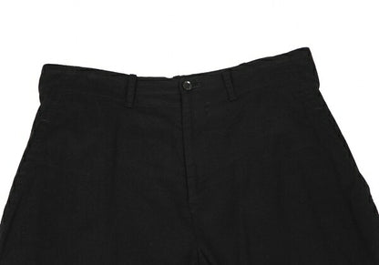 Y's Cotton Side Belt Pants Black Size 2