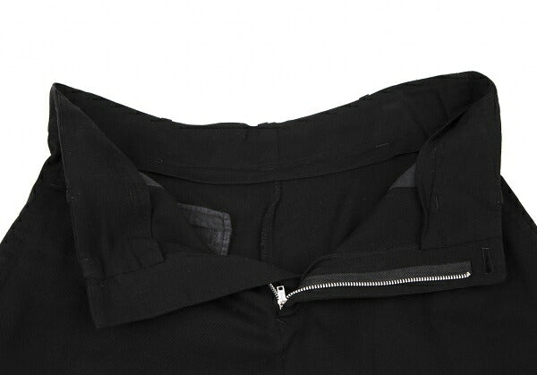 Y's Cotton Side Belt Pants Black Size 2
