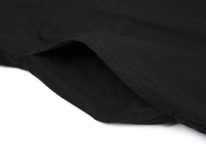 Y's Cotton Side Belt Pants Black Size 2