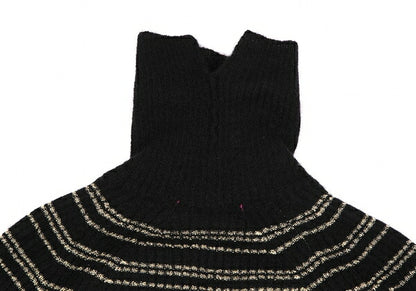 JUNYA WATANABE MAN PINK Gold Thread Sweater Black Size M