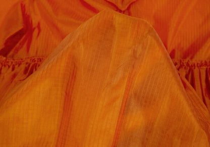 Jean Paul GAULTIER FEMME Ripstop Nylon Up Orange Shirt Size 42