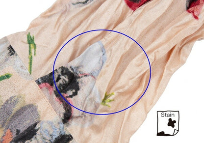 Jean Paul GAULTIER HOMME Scarf Print Shirt Size 48