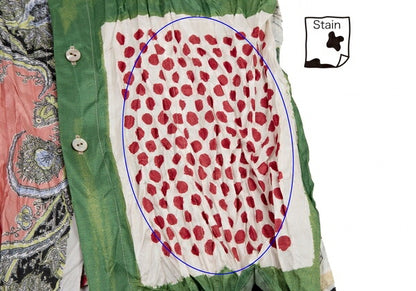 Jean Paul GAULTIER HOMME Scarf Print Shirt Size 48