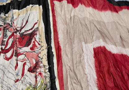 Jean Paul GAULTIER HOMME Scarf Print Shirt Size 48