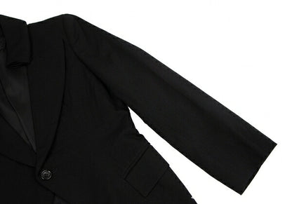 COMME des GARCONS Hand-Drawn Bird Jacket Black Size S