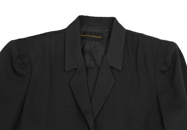 COMME des GARCONS Dart Shoulder Acetate Jacket Black Size M