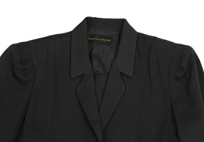 COMME des GARCONS Dart Shoulder Acetate Jacket Black Size M