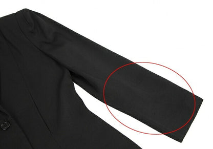 COMME des GARCONS Dart Shoulder Acetate Jacket Black Size M