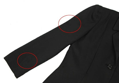COMME des GARCONS Dart Shoulder Acetate Jacket Black Size M