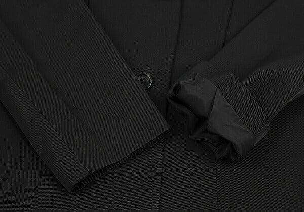 COMME des GARCONS Dart Shoulder Acetate Jacket Black Size M