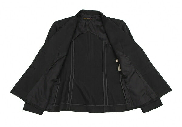 COMME des GARCONS Dart Shoulder Acetate Jacket Black Size M