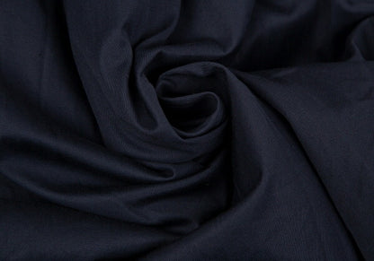 Y's Cotton Fold-Over Balloon Skirt Navy Size M