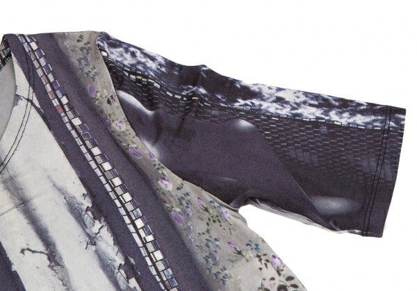 MM6 Maison Martin Margiela 13SS Graphic Dress Gray Size M
