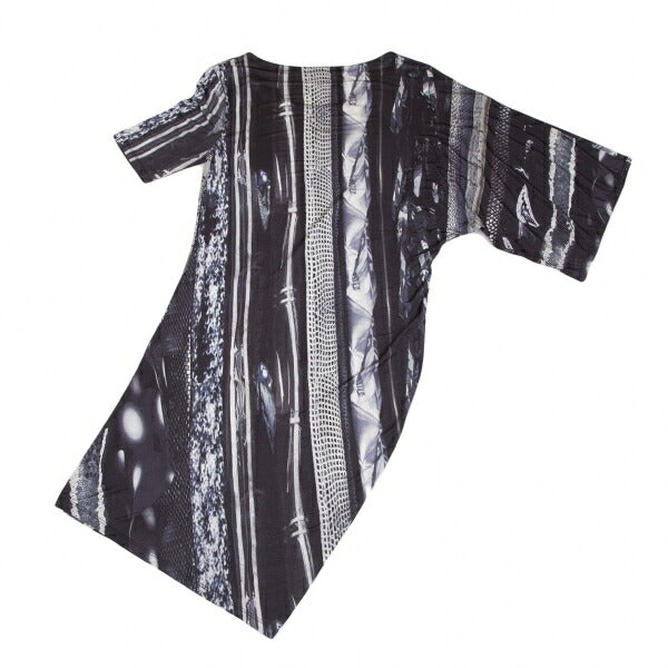 MM6 Maison Martin Margiela 13SS Graphic Dress Gray Size M