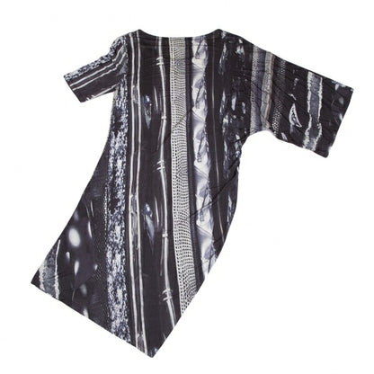 MM6 Maison Martin Margiela 13SS Graphic Dress Gray Size M