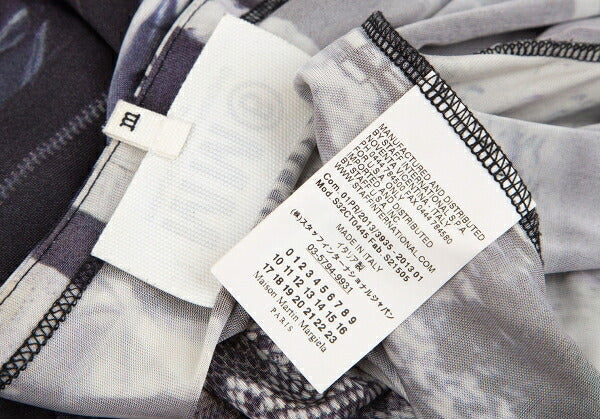 MM6 Maison Martin Margiela 13SS Graphic Dress Gray Size M