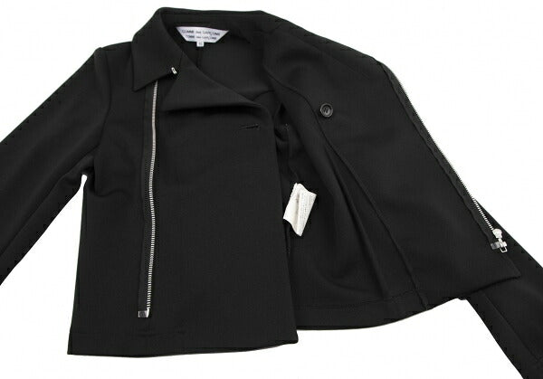 COMME des GARCONS Inside-Out Polyester Jacket Black Size XS