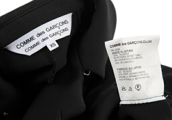 COMME des GARCONS Inside-Out Polyester Jacket Black Size XS