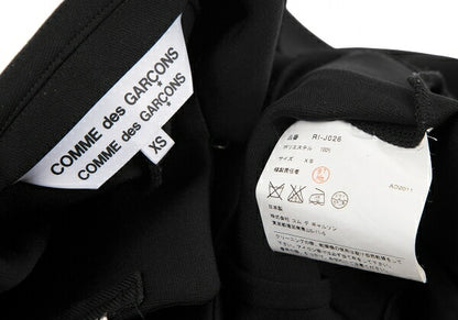 COMME des GARCONS Inside-Out Polyester Jacket Black Size XS