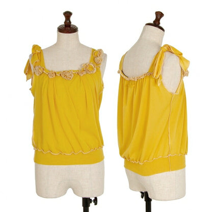 Jean Paul GAULTIER FEMME Corsage Power Top Yellow Size 40