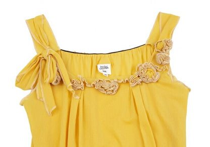 Jean Paul GAULTIER FEMME Corsage Power Top Yellow Size 40