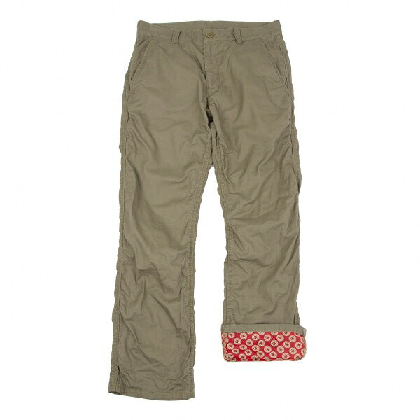 COMME des GARCONS HOMME Garment Dyed Pants Khaki Size S