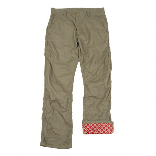 COMME des GARCONS HOMME Garment Dyed Pants Khaki Size S