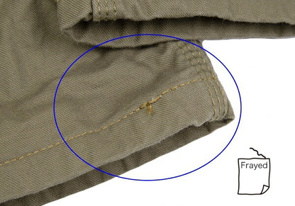 COMME des GARCONS HOMME Garment Dyed Pants Khaki Size S