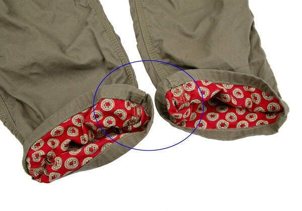 COMME des GARCONS HOMME Garment Dyed Pants Khaki Size S