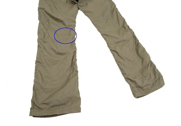 COMME des GARCONS HOMME Garment Dyed Pants Khaki Size S
