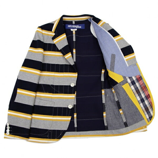 JUNYA WATANABE MAN CDG Patchwork Lining Sweat Blazer Size XS