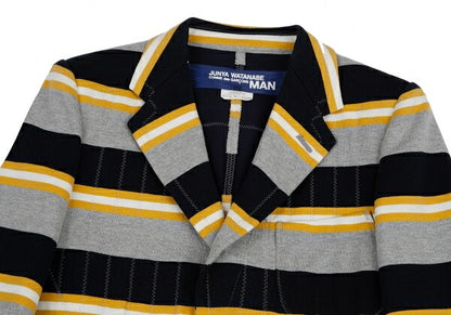 JUNYA WATANABE MAN CDG Patchwork Lining Sweat Blazer Size XS