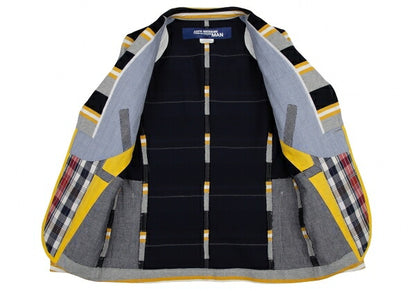 JUNYA WATANABE MAN CDG Patchwork Lining Sweat Blazer Size XS