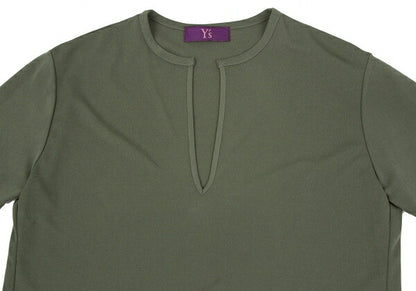 TAKESHI KOSAKA by Y's Pink Label Slit Dress Khaki Size 2