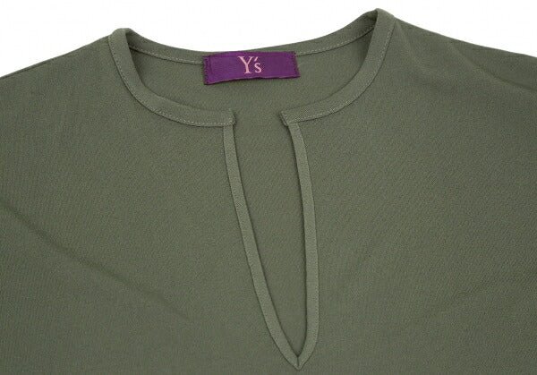 TAKESHI KOSAKA by Y's Pink Label Slit Dress Khaki Size 2